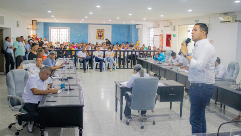 DIRECTOR DEL HOSPITAL NUESTRA SEÑORA DEL PILAR DE BARRANCAS RINDE INFORME DE GESTIÓN ANTE EL CONCEJO MUNICIPAL